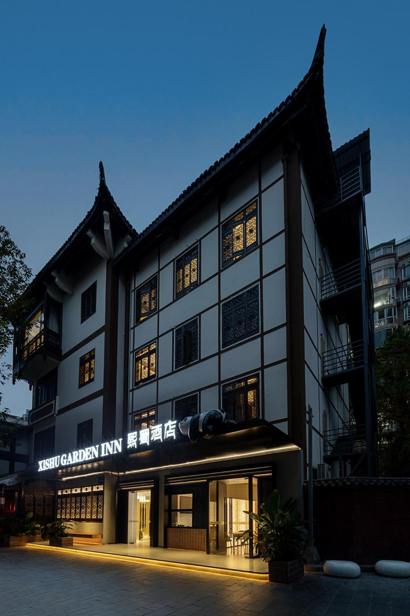 Xishu Garden Inn - Travel Agency Service - Car Rent Service - English Speaking Chengdu Exteriör bild