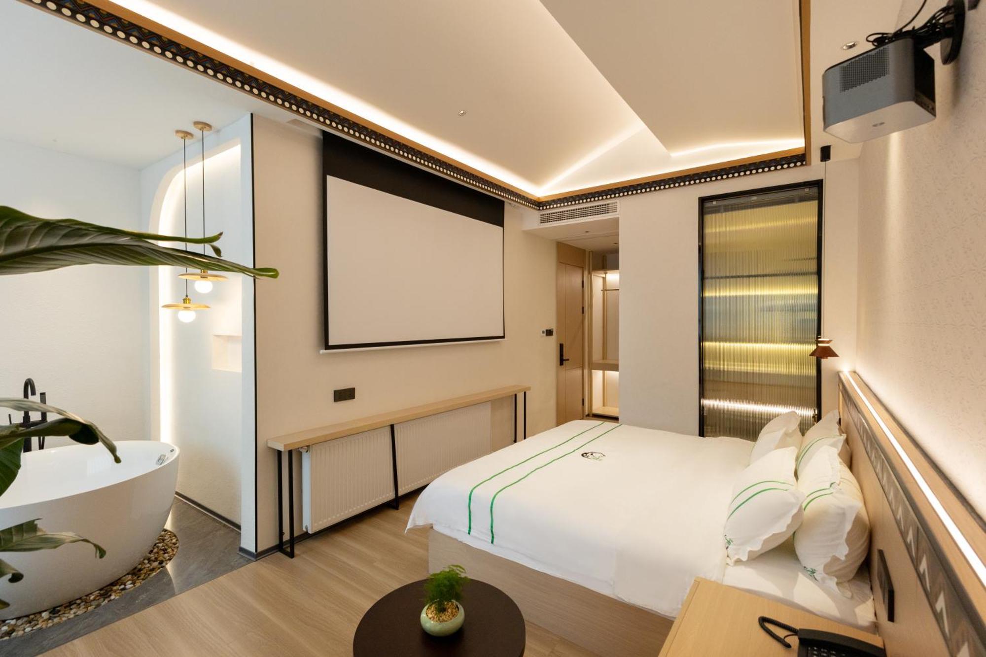 Xishu Garden Inn - Travel Agency Service - Car Rent Service - English Speaking Chengdu Exteriör bild